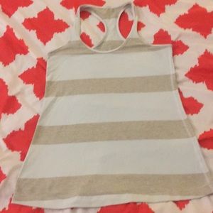 Stripped Lululemon tank top
